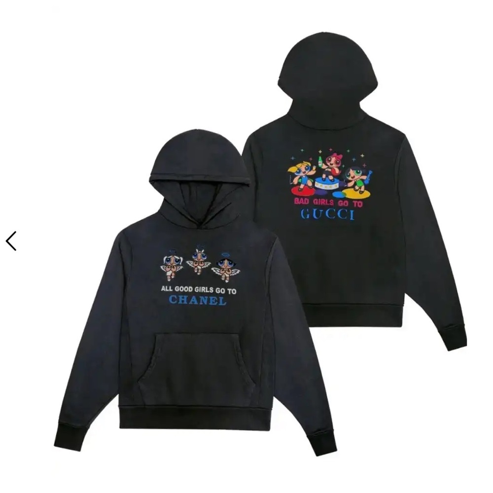 Mega Yacht Good Girls go to Chanel hoodie size M in black!